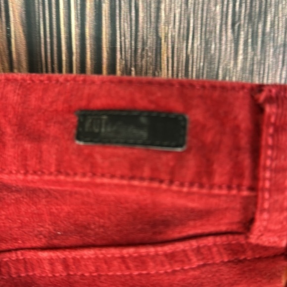 KUT Cranberry Colored Corduroy Pants- 6P - Picture 10 of 16